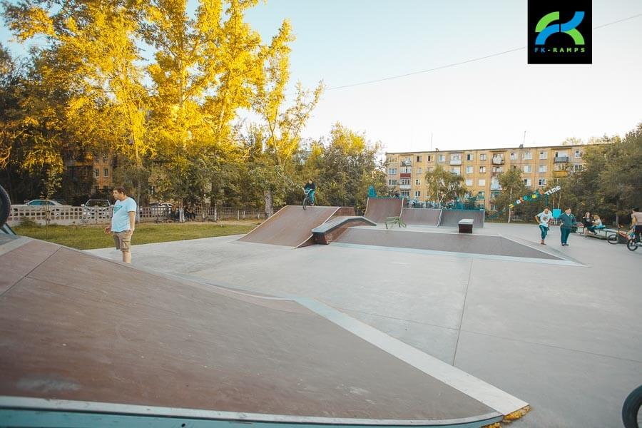 Oskemen skatepark